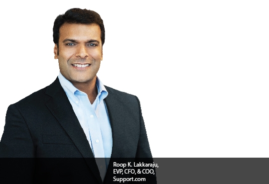 Roop K. Lakkaraju, EVP, CFO, and COO, Support.com