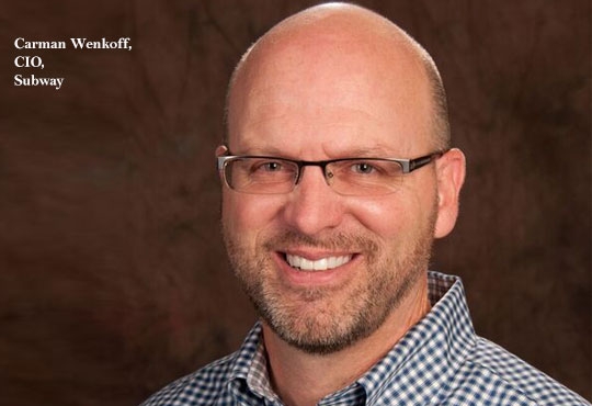 Carman Wenkoff, CIO, Subway 